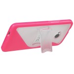 Case Protector HTC One M7 T-Clear Pink w/kickstand (17003447) by www.tiendakimerex.com